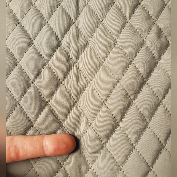 NWT Vuarnet Quilted Vest. Light green army. Size S. - Picture 5 of 12